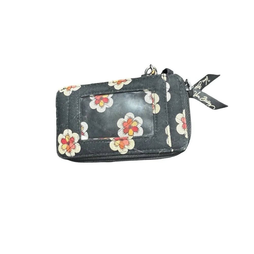 Vera Bradley All In One Wristlet Wallet Black‎ Olivia Pirouette Retired Black - Picture 3 of 3